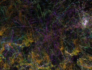 Hayali fraktal arkaplan resmi