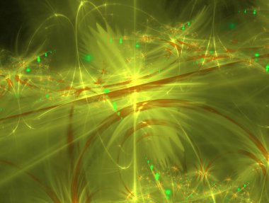 Hayali fraktal arkaplan resmi