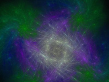 Hayali fraktal arkaplan resmi