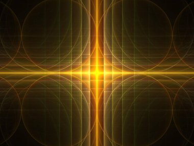 Hayali fraktal arkaplan resmi