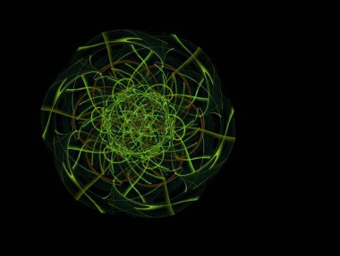 Hayali fraktal arkaplan resmi