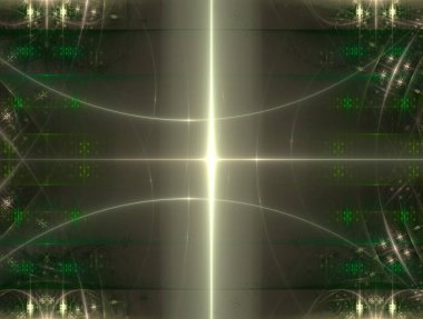 Hayali fraktal arkaplan resmi