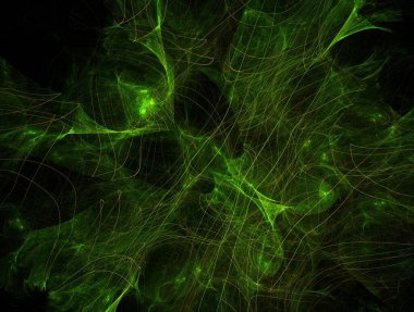 Hayali fraktal arkaplan resmi