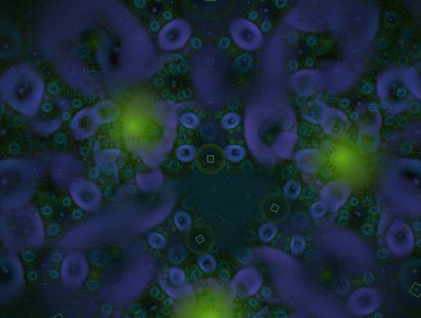 Hayali fraktal arkaplan resmi