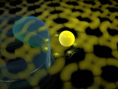 Hayali fraktal arkaplan resmi