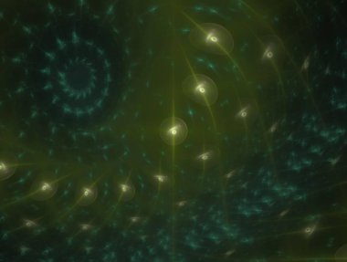 Hayali fraktal arkaplan resmi