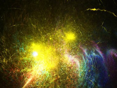 Hayali fraktal arkaplan resmi