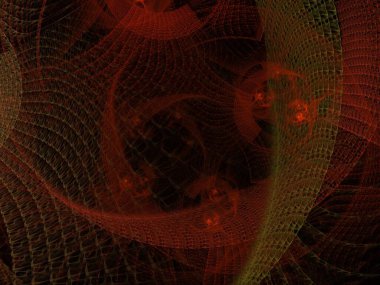 Hayali fraktal arkaplan resmi