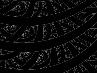 Hayali fraktal arkaplan resmi