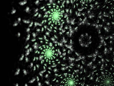 Hayali fraktal arkaplan resmi