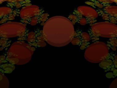 Hayali fraktal arkaplan resmi