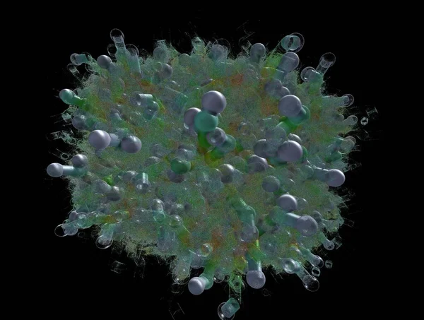 Hayali fraktal arkaplan resmi