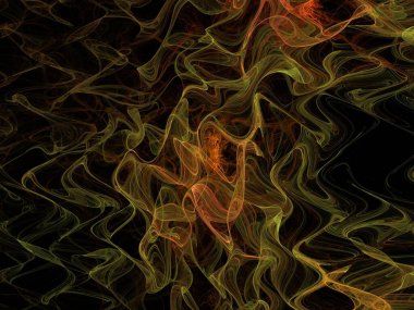 Hayali fraktal arkaplan resmi