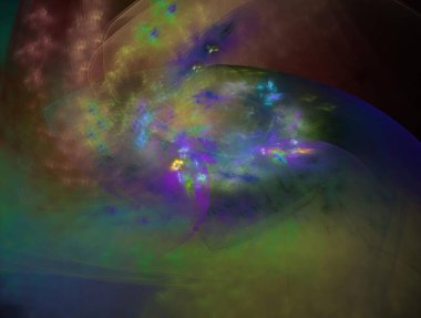 Hayali fraktal arkaplan resmi