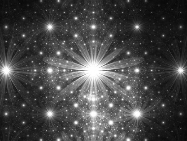 Hayali fraktal arkaplan resmi