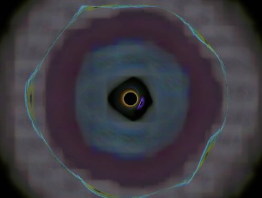 Hayali fraktal arkaplan resmi