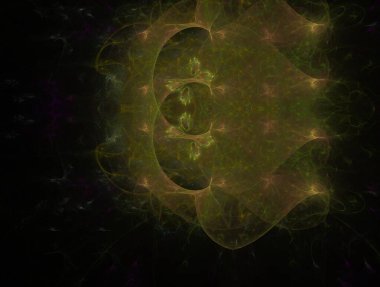 Hayali fraktal arkaplan resmi