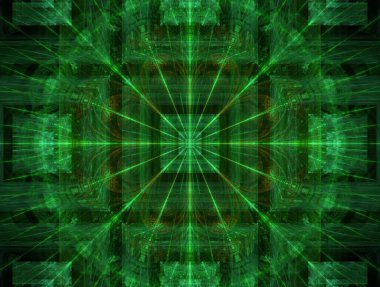 Hayali fraktal arkaplan resmi