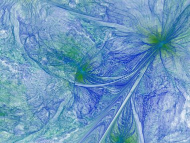 Hayali fraktal arkaplan resmi