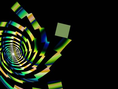 Hayali fraktal arkaplan resmi