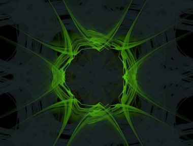 Hayali fraktal arkaplan resmi