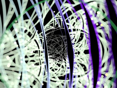 Hayali fraktal arkaplan resmi