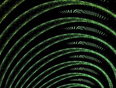 Hayali fraktal arkaplan resmi