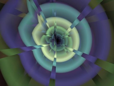 Hayali fraktal arkaplan resmi