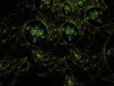 Hayali fraktal arkaplan resmi