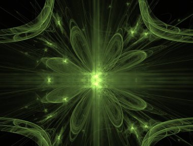 Hayali fraktal arkaplan resmi