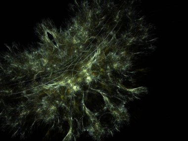 Hayali fraktal arkaplan resmi