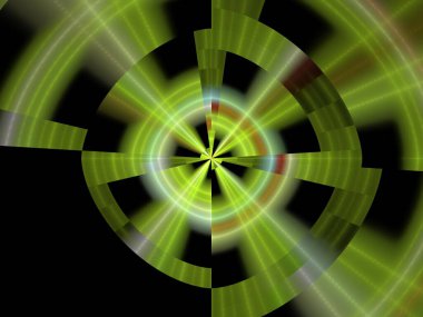 Hayali fraktal arkaplan resmi