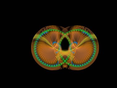 Hayali fraktal arkaplan resmi