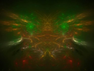 Resimsel fraktal arkaplan oluşturuldu