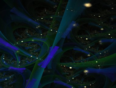 Resimsel fraktal arkaplan oluşturuldu