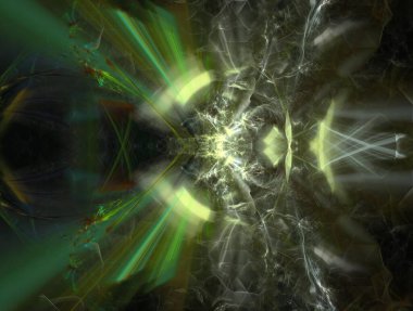 Resimsel fraktal arkaplan oluşturuldu