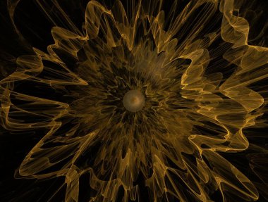 Resimsel fraktal arkaplan oluşturuldu