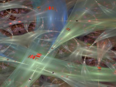 Resimsel fraktal arkaplan oluşturuldu