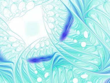 Resimsel fraktal arkaplan oluşturuldu