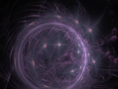 Resimsel fraktal arkaplan oluşturuldu