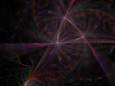 Resimsel fraktal arkaplan oluşturuldu