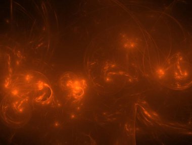 Resimsel fraktal arkaplan oluşturuldu