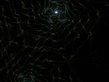 Resimsel fraktal arkaplan oluşturuldu