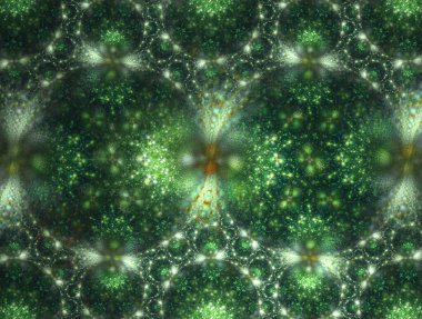 Resimsel fraktal arkaplan oluşturuldu