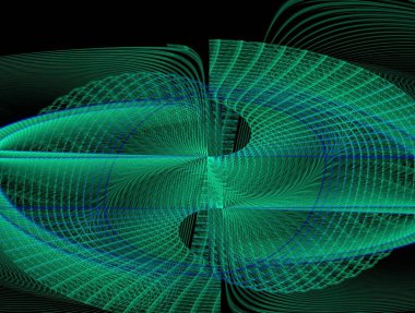 Resimsel fraktal arkaplan oluşturuldu