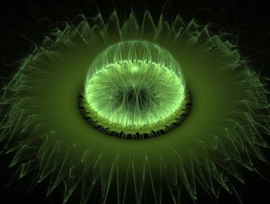 Resimsel fraktal arkaplan oluşturuldu