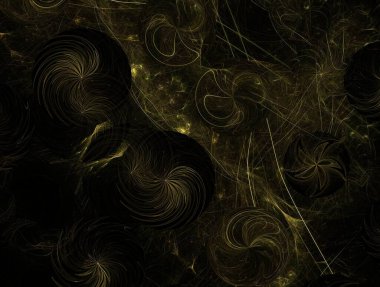 Resimsel fraktal arkaplan oluşturuldu