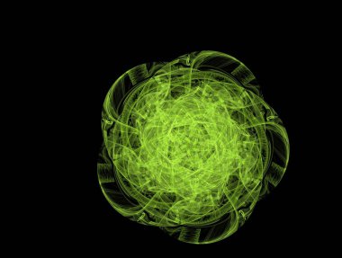 Resimsel fraktal arkaplan oluşturuldu