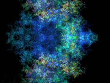 Resimsel fraktal arkaplan oluşturuldu