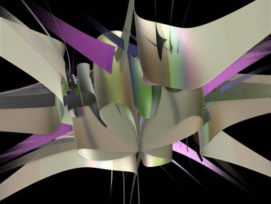 Resimsel fraktal arkaplan oluşturuldu